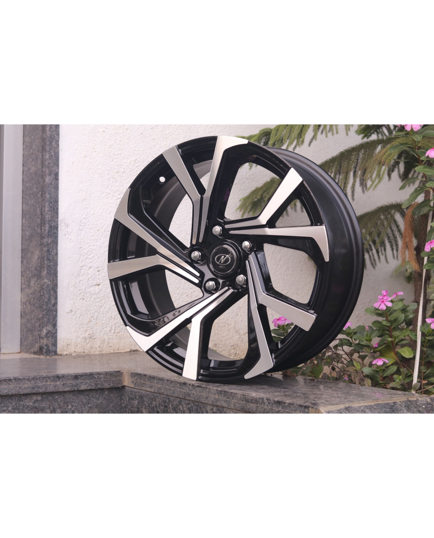 NeoWheel Hydra 18X7.5 Inch BM finish PCD 5x139.7 | SET OF 4 | Size 18X7.5 inch